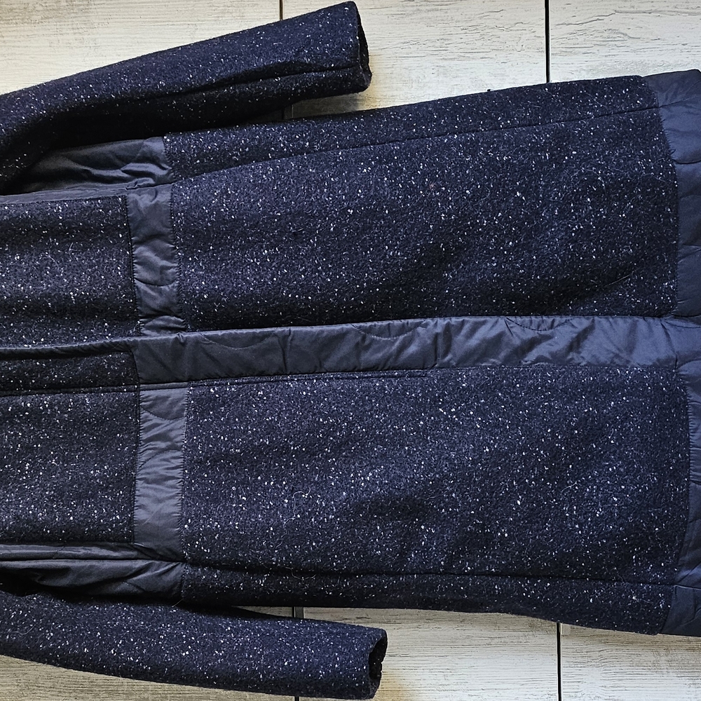 NWT Mixed Media Club Monaco Coat
